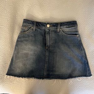Like New Denim Miniskirt
